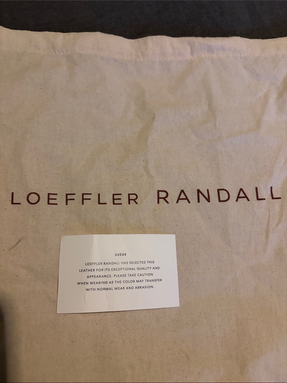 NWT Loeffler Randall Suede Laith Woven Crossbody Bag - Picture 10 of 10